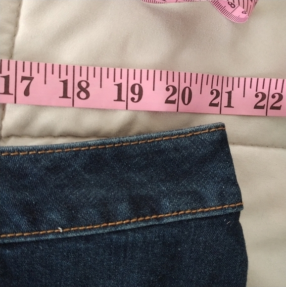 Refuge Dark Wash Straight Leg Jeans 22 - Picture 6 of 12